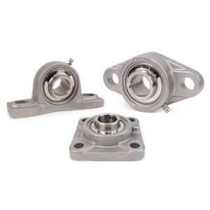 Soporte con rodamiento con brida - Boston Gear - de rodillos / de metal