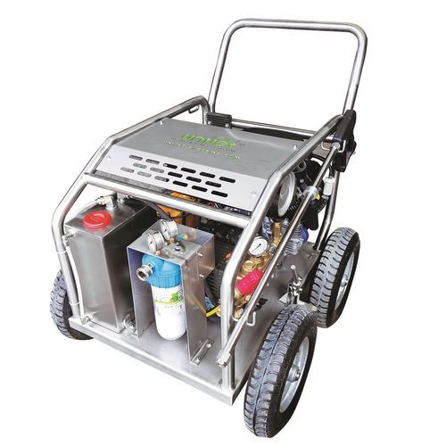 Limpiador de alta presión de agua fría - 500G15 JET - UNIJET SYSTEMS  - con motor de gasolina / móvil / de acero inoxidable