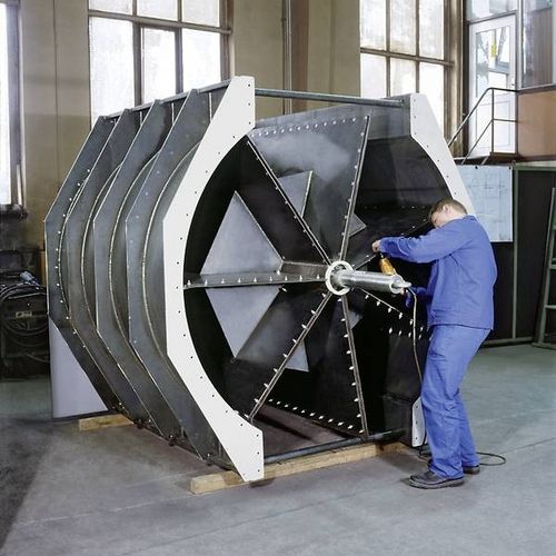Válvula rotativa para uso polivalente - Ventilatorenfabrik Oelde - para colectores de polvo / zócalo redondo