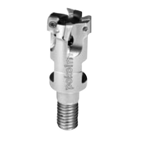 Fresa de dos cortes - Nanoworx - POKOLM Frästechnik GmbH & Co. KG - de plaquita / de desbaste