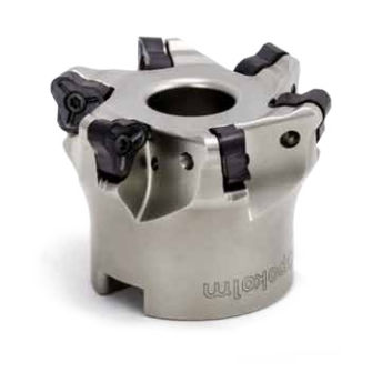 Fresa de punta esférica - Doubletriga - POKOLM Frästechnik GmbH & Co. KG - de plaquitas intercambiables / de acabado / para acero
