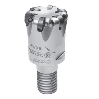Fresa de dos cortes - SPINWORX® - POKOLM Frästechnik GmbH & Co. KG - de plaquitas intercambiables / de desbaste / de acabado