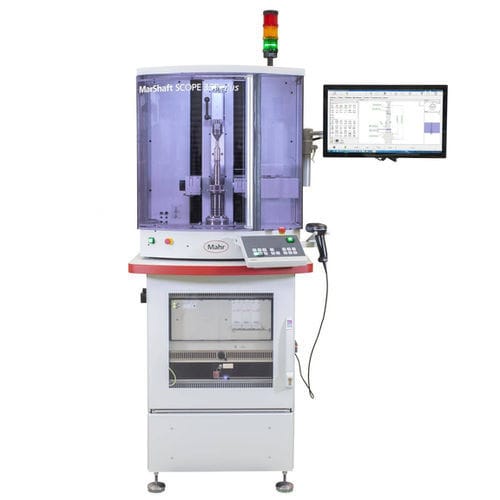 Máquina de medición de redondez - MarShaft SCOPE Plus series - MAHR - óptica / enteramente automática / de eje