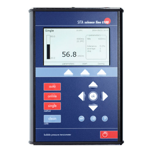 Tensiómetro digital - Science line t100 - SITA Messtechnik - por presión de burbuja / portátil