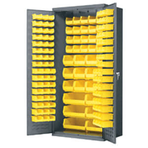 Armario de almacenamiento - AC3624 - Akro Mils - de suelo / con puertas dobles / de acero