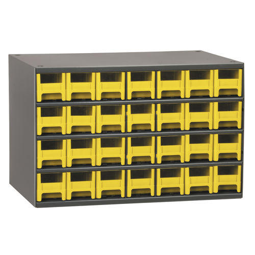 Armario de almacenamiento - 19 series - Akro Mils - de suelo / con cajones / de acero