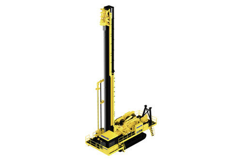 Perforadora para agujeros de dinamitado - ZR77 - KOMATSU FORKLIFT - con orugas / rotativa / CUMMINS