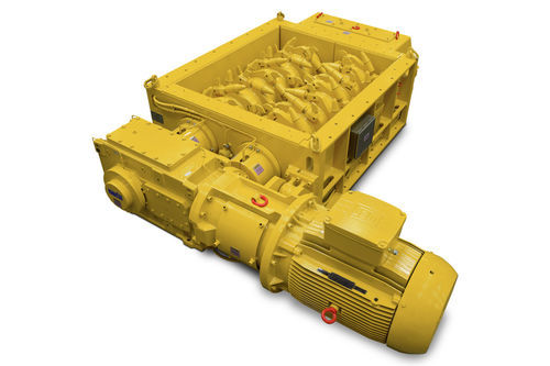 Machacadora de rodillo dentado - XRS 600 - KOMATSU FORKLIFT - estacionaria / compacta / por vía húmeda