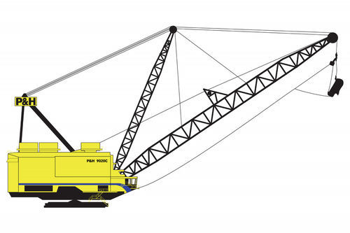 Excavadora de grandes dimensiones - 9020C - KOMATSU FORKLIFT - con orugas / para minas y canteras / de gran alcance