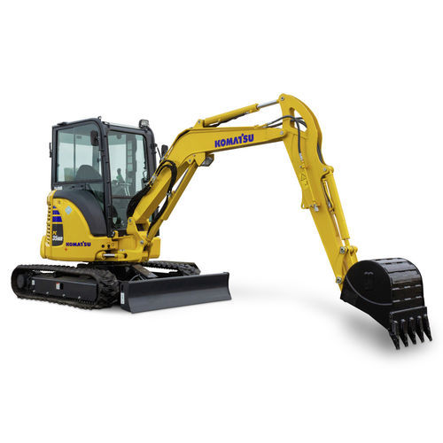 Miniexcavadora - PC35MR-5 E1 - KOMATSU FORKLIFT - con orugas / diésel / compacta
