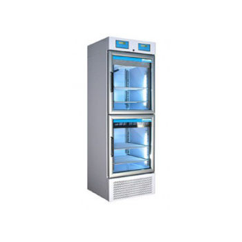 Frigorífico médico - TC 111-2 - tritec GmbH - de tipo armario / con 2 puertas / antibacteriano