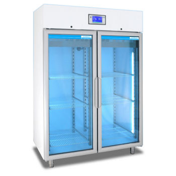 Frigorífico médico - TC 120 - tritec GmbH - de tipo armario / con 2 puertas / antibacteriano