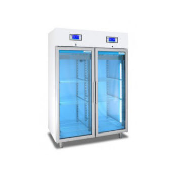 Frigorífico médico - TC 113-2 - tritec GmbH - de tipo armario / con 2 puertas / antibacteriano