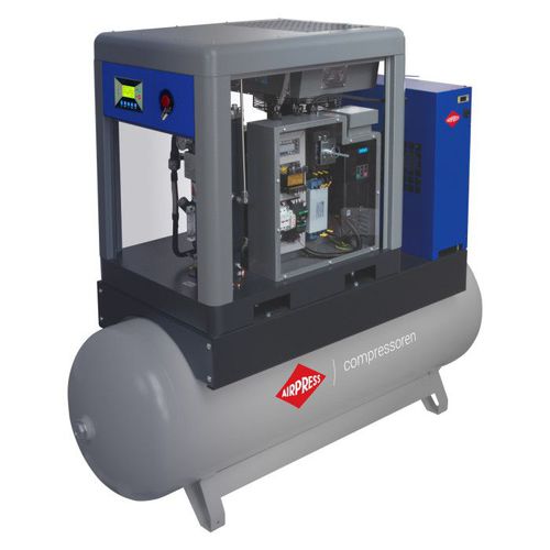Compresor de tornillo - APS X 7.5 Combi - AIRPRESS - de aire / eléctrico / estacionario