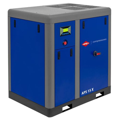 Compresor de tornillo - APS X 15  - AIRPRESS - de aire / eléctrico / estacionario