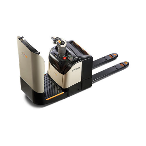 Transpaleta eléctrica - WT 3040-2.0 series - CROWN - para conductor de pie / 24 V / de acero