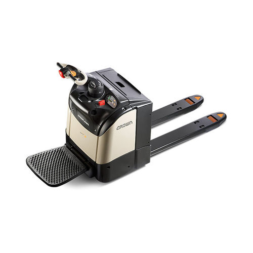 Transpaleta eléctrica - WT 3020-2.0 Series - CROWN - con plataforma / 24 V / para almacén