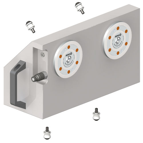 Soporte en escuadra de fijación - 6204K2HA-015 - ANDREAS MAIER GmbH & Co. KG (AMF) - de aluminio