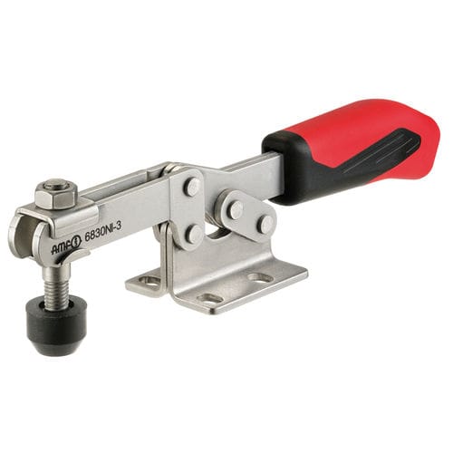 Dispositivo de sujeción rápida horizontal - 6830NI - ANDREAS MAIER GmbH & Co. KG (AMF) - de acero inoxidable