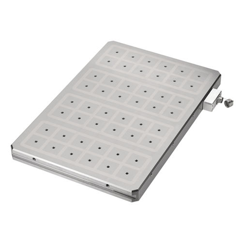 Placa de fijación cuadrada - 2950-50 - ANDREAS MAIER GmbH & Co. KG (AMF) - magnética