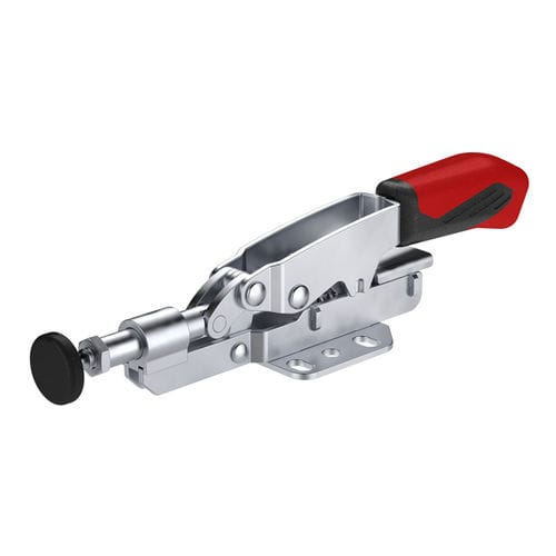 Dispositivo de sujeción rápida con desplazamiento axial - 6874 - ANDREAS MAIER GmbH & Co. KG (AMF) - de empuje y tracción / ergonómico