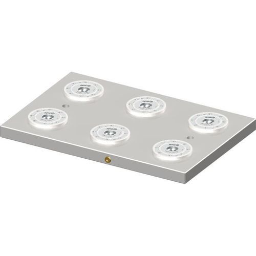 Cilindro de sujeción de punto cero hidráulico - 424119 - ANDREAS MAIER GmbH & Co. KG (AMF) - de 6 puntos