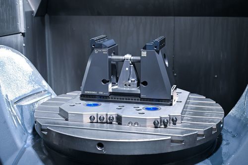 Mordaza para máquina herramienta - C5X - GRESSEL - para máquinas herramientas de 5 ejes / modulable / 5 ejes
