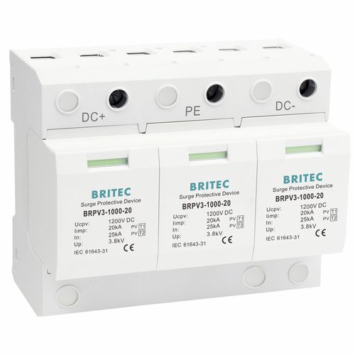 Protector de sobretensión de tipo 1 - BRPV3-1000-20 - Britec Electric Co., Ltd - de tipo 2 / clase I / clase II