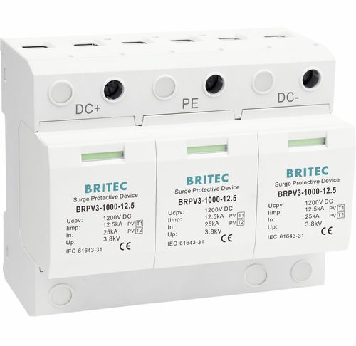 Protector de sobretensión de tipo 1 - BRPV3-1000-12.5 - Britec Electric Co., Ltd - de tipo 2 / clase I / clase II