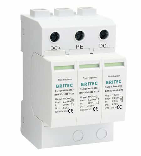 Protector de sobretensión de tipo 1 - BRPV3-1000-6.25 - Britec Electric Co., Ltd - de tipo 2 / clase I / clase II