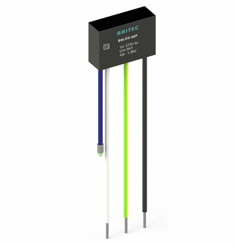 Protector de sobretensión de tipo 2 - BRLED-06P - Britec Electric Co., Ltd - de tipo 3 / clase III / para aplicaciones de iluminación