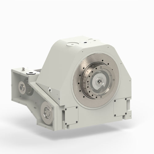 Mesa rotativa accionada por motor - AWU Series - PEISELER - horizontal / basculante / para máquina herramienta