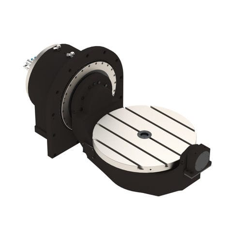 Mesa rotativa accionada por motor - ZASD Series - PEISELER - inclinable / para máquina herramienta / NC