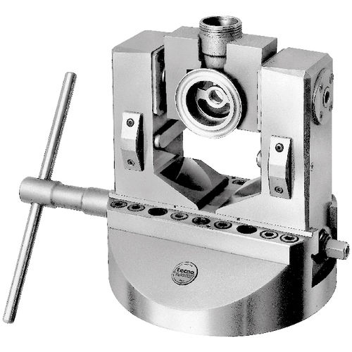 Mandril de sujeción de piezas con llave - MADV series  - Applied Robotics - de precisión / autocentrante / cilíndrico