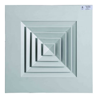 Difusor de aire cuadrado - PD4-A1 - Jianpin Air Conditioning Co.,Ltd