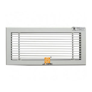 Rejilla de ventilación de aluminio - LBG0-B5 - Jianpin Air Conditioning Co.,Ltd - rectangular