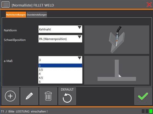 Software de creación - QIROX EasyWeld - CLOOS - de interfaz hombre máquina / de configuración / configurador