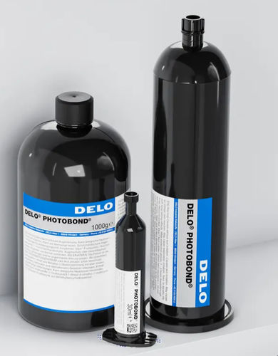 Cola acrilato - PHOTOBOND series - DELO Industrial Adhesives - para metal / para plástico / para vidrio