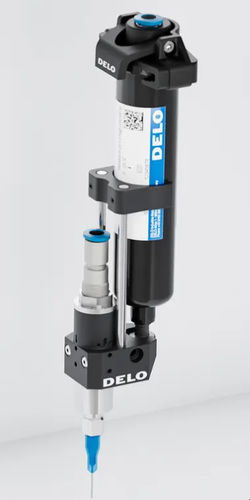 Válvula dosificadora de aguja - DELO-DOT RE - DELO Industrial Adhesives - volumétrica / con actuador neumático