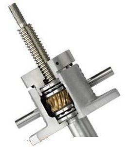 Gato de husillo husillo traslante - WJ1000 - JOYCE - de acero inoxidable