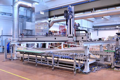 Sistema de almacenamiento automático para almacén - IMML - Working Process