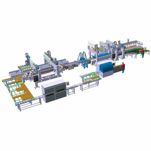 Línea de producción de productos de madera - SAPIENS SCH+ANTHROPOS PM - Working Process - automática