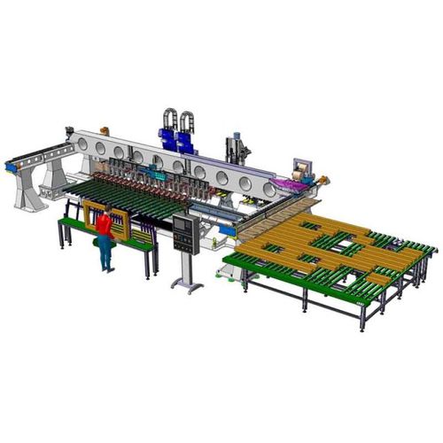 Centro de mecanizado 17 ejes - PROTON - Working Process - universal / para madera