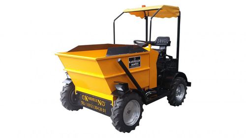 Dúmper con neumáticos - KBT  - KARDELEN MAKİNA SAN. TİC. LTD. ŞTİ. - gasolina / con volquete basculante
