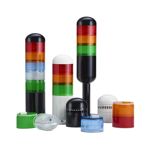 Columna de señalización LED - RSL series - FEDERAL SIGNAL - de 3 colores / de 4 colores / de 5 colores