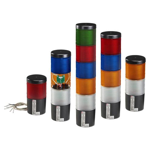 Columna de señalización LED - LSLD series - FEDERAL SIGNAL - permanente / de 2 colores / de 3 colores
