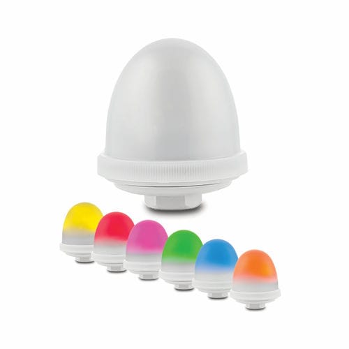 Avisador luminoso permanente - LP22LED - FEDERAL SIGNAL - LED / 24 Vcc / 24 V CA