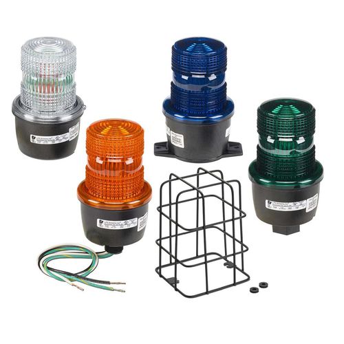 Avisador luminoso de destellos - LP3L - FEDERAL SIGNAL - LED / 24 Vcc / IP66