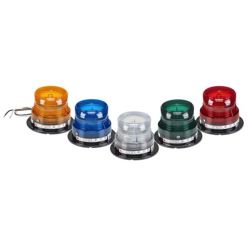 Avisador luminoso de destellos - LP6 - FEDERAL SIGNAL - LED / 12 Vcc / 48 V CC