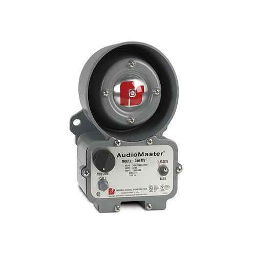 Interfono para zona peligrosa - 310X-MV - FEDERAL SIGNAL - de audio / reforzado / IP65